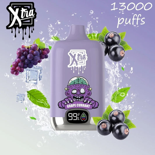 XTRA 13000 Puffs 5% - Grape Currant 🍇❄️